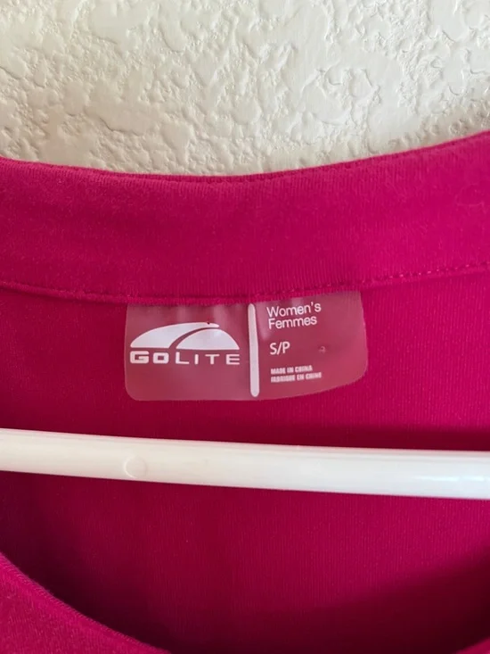 Go Lite activewear dress with pockets, fuchsia - Picture 4 of 6